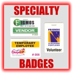 specialty badges temporary employee vendor badges graphic button